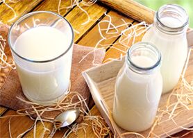 Kefir with a fat content of one percent is the main and necessary product of the kefir diet. 